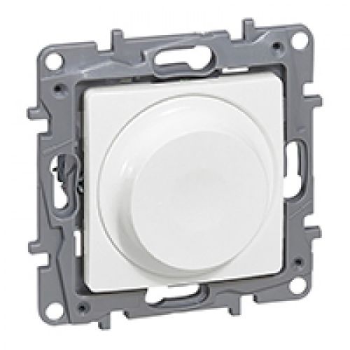 Picture of Dimmer suru-pöördnupp univ. LED, 5-300W 230V, (LED 5-75W), valge, süv. IP20, NILOE, LEGRAND