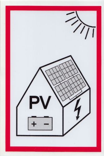 Picture of Kleebis PÄIKESEELEKTRI PANEELID ja AKUD 100x150 SOLAR