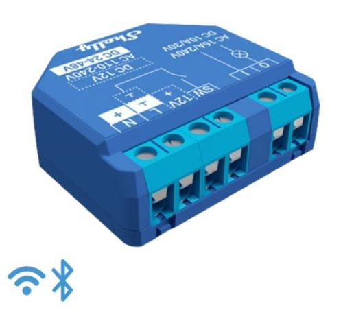 Picture of Wi-Fi 2.4 GHz, BT, relee 16A, Shelly