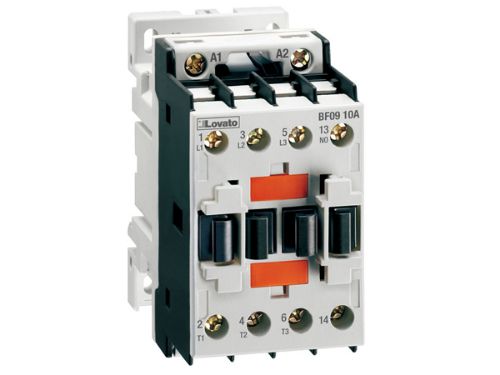 Picture of Kontaktor BF12, 3P, 12A, 5.5kW, 1NO, 24VDC, Lovato