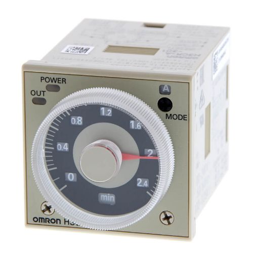 Picture of Aegrelee H3CR, 4 funktsiooni, 2CO,  0.05s - 300h, 8-pin, 24-48VAC/12-48VDC, Omron