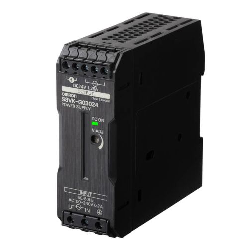 Picture of Toiteplokk S8VK-G, 24VDC 1.3A 30W, 100-240VAC/90-350VDC, Omron