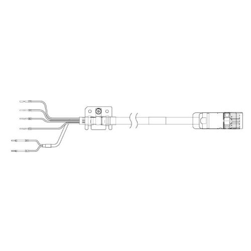 Picture of 1S jõukaabel 15m, 400V, 4-5.5kW, Omron