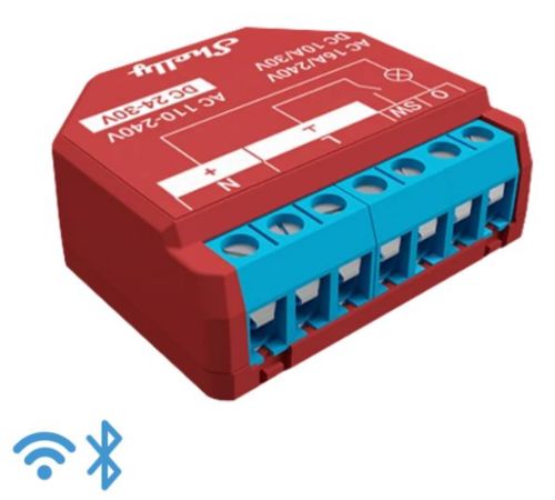 Picture of Wi-Fi 2.4 GHz, BT,  relee + energiamõõtja 16A, Shelly