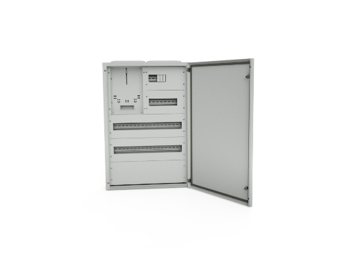 Picture of Arvestikilp REJ, pinnapealne, 1 arvesti + 66m(6+60), IP44, hall, 790x540x145, Raasiku Elekter