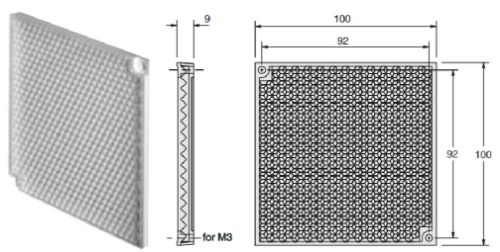 Picture of Reflektor 100x100x9mm, Omron