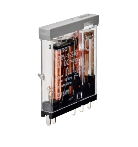 Picture of Minirelee 6.2 G2RV, 1CO, 6A, 24VACDC G2RV-SR00-le, Omron