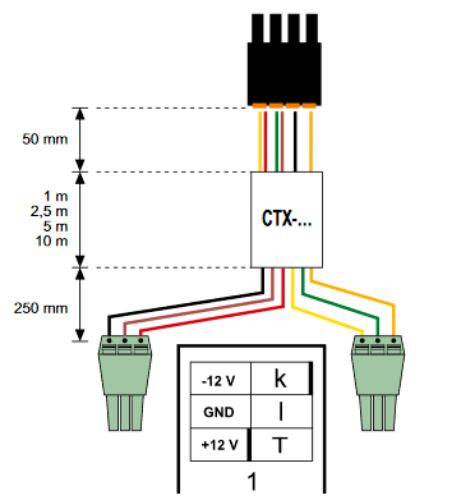 Picture of Ühenduskaabel CTX-1000 10m RCMA42x jaoks