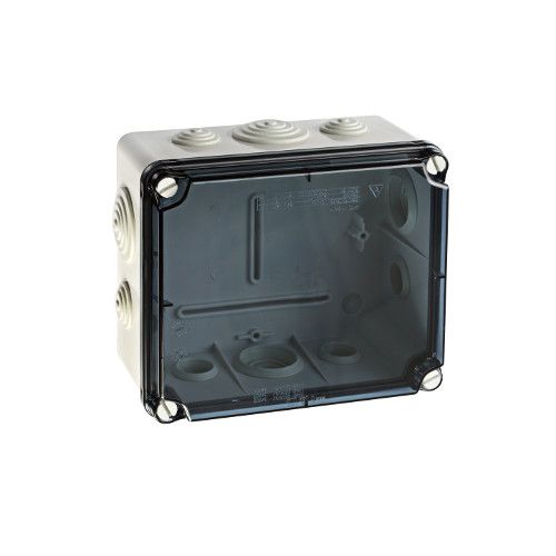 Picture of Karp Light 167x191x100, IP65 transparent kaas (6x M25, 4x M40), IDE