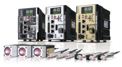 Picture of Confocal Displacement controller, ultra high speed model, with EtherCAT communication, NPN/PNP