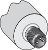 Picture of Magnetandur, MM08-60APS-ZTK, M8, Sn=0...60mm (NO), M8 3-pin, SICK