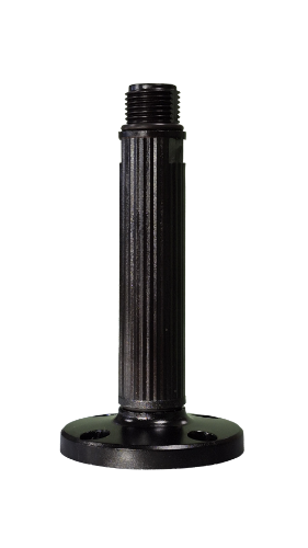 Picture of KIT: TWS NERO, Alus- horisontaal, plast, 100 mm, MUST, sobib Ø 70, SIRENA